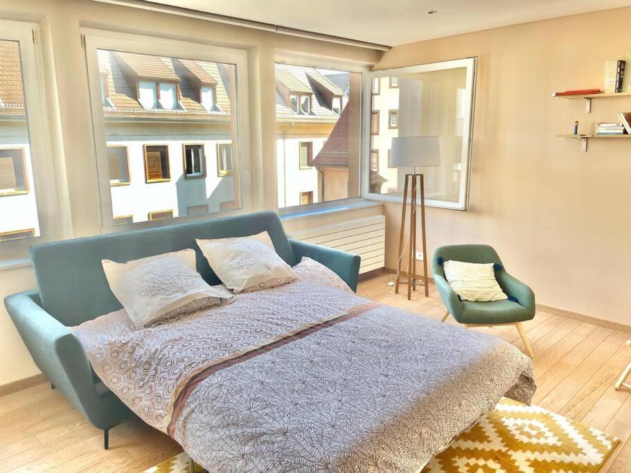 Appartement Spacieux Au Coeur De Strasburgo Esterno foto